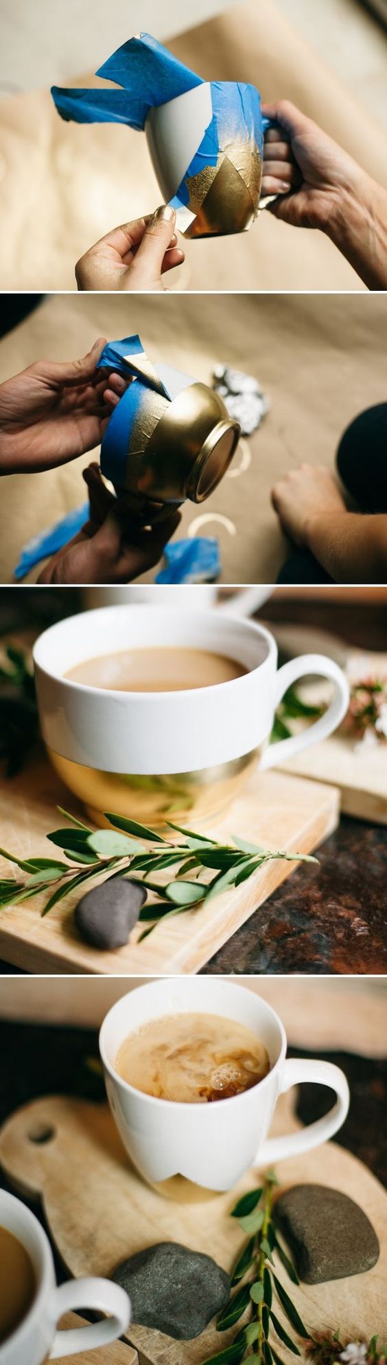 goud-dip-kerstmis-servies