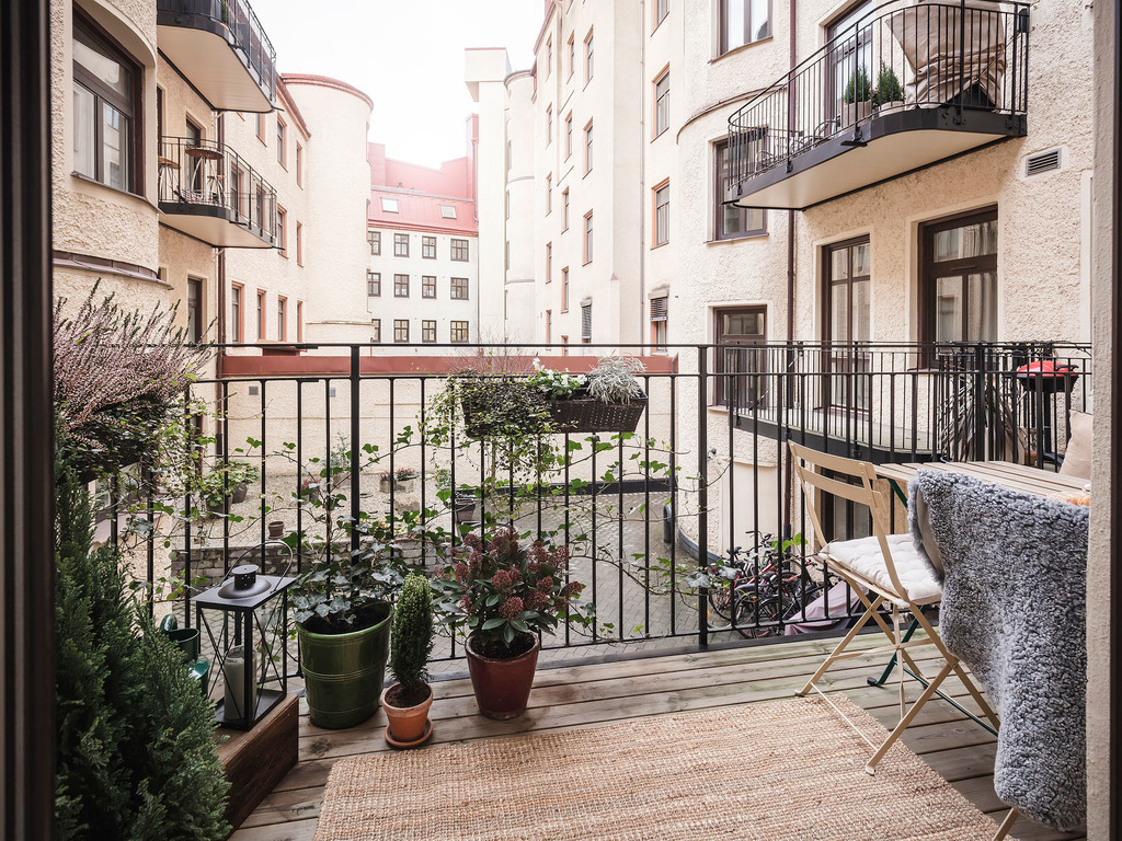 balkon inrichten planten keuze