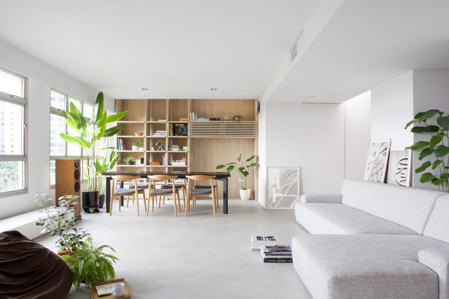 Binnenkijken in het super mooie appartement van architect Liting Lee Binnenkijken in het super mooie appartement van architect Liting Lee