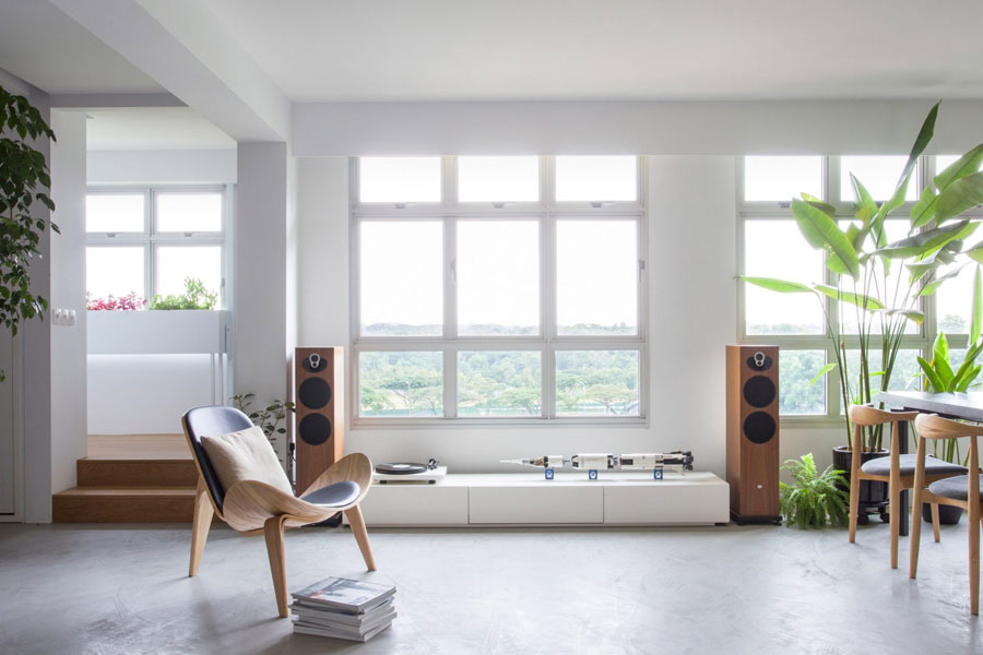 Binnenkijken in het super mooie appartement van architect Liting Lee Binnenkijken in het super mooie appartement van architect Liting Lee
