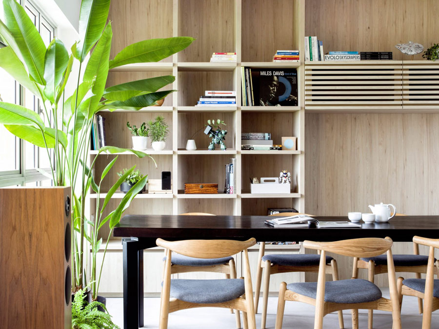 Binnenkijken in het super mooie appartement van architect Liting Lee Binnenkijken in het super mooie appartement van architect Liting Lee