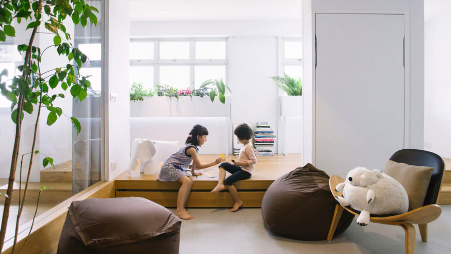 Binnenkijken in het super mooie appartement van architect Liting Lee Binnenkijken in het super mooie appartement van architect Liting Lee