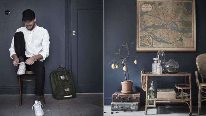 blauw appartement