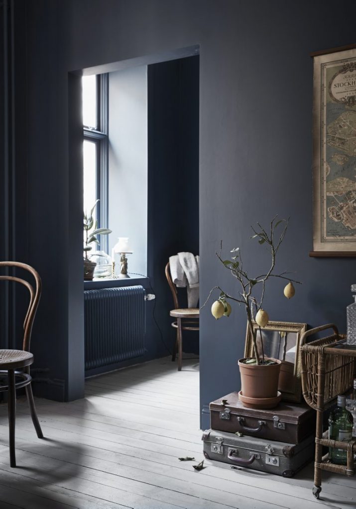 blauw huis
