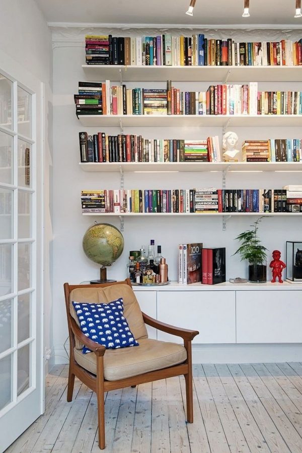 boekenplanken woonkamer