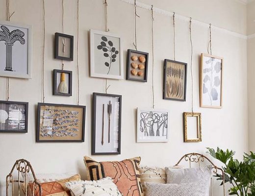 DIY Schilderij ophangen zonder boren