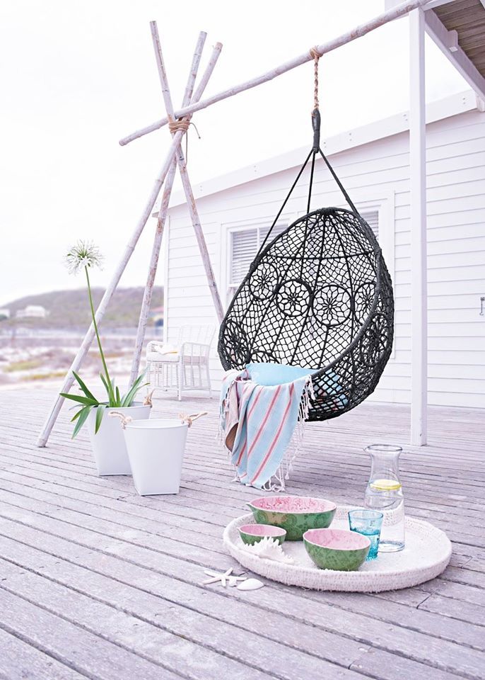 vorm Omkleden nogmaals Hangende stoel voor balkon of tuin - THESTYLEBOX