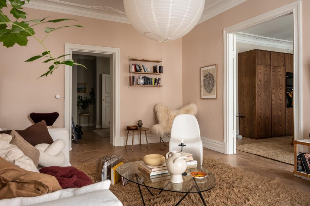 leeshoekje in woonkamer wandrek boeken
