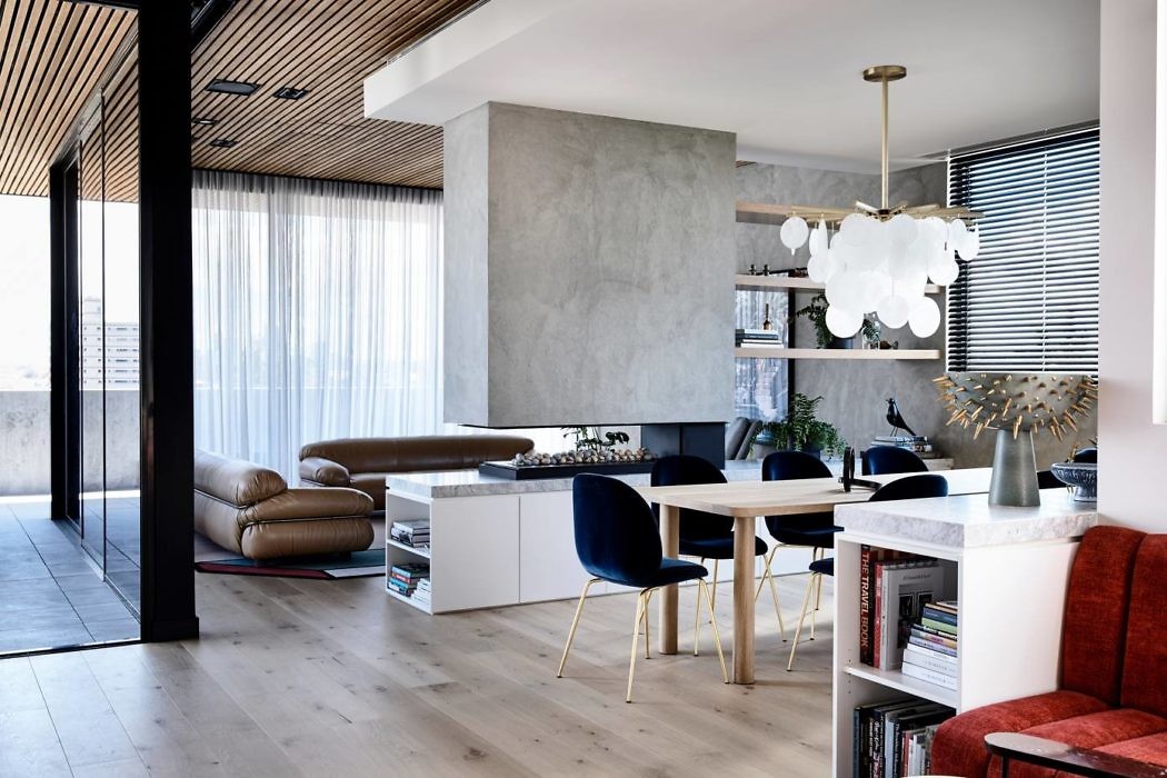 Modern luxe familie penthouse appartement