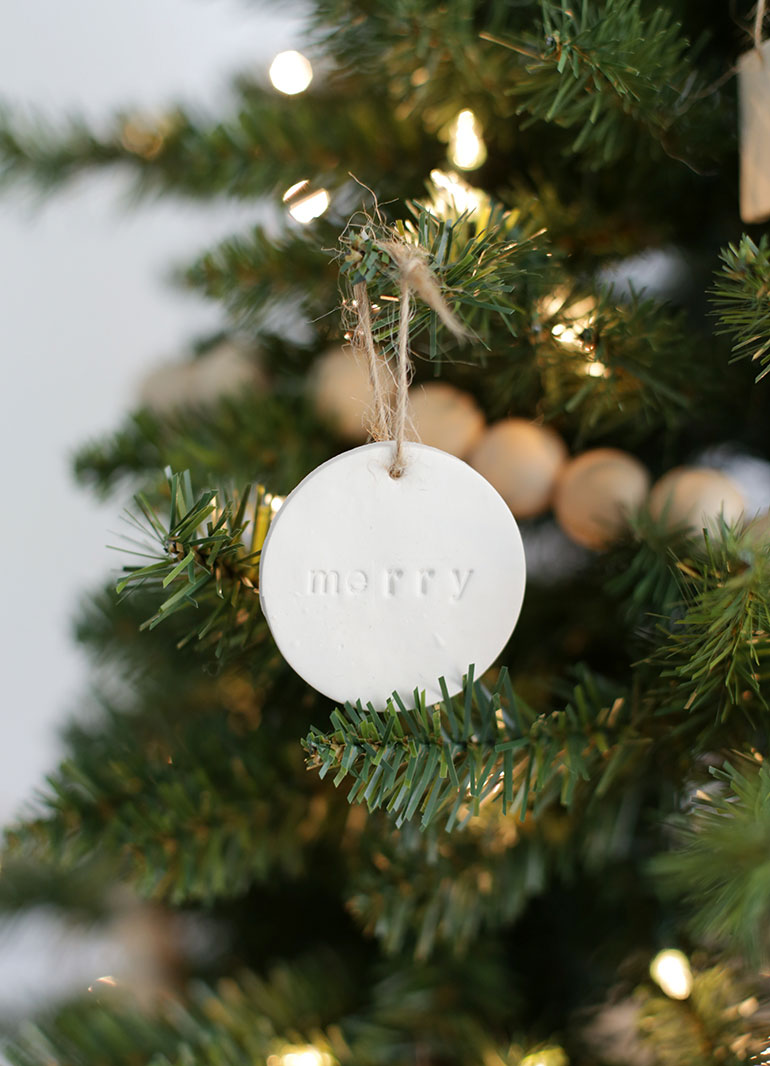 Mooie minimalistische DIY kerstboom