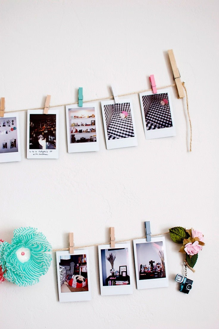 polaroid muur polaroid muur