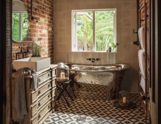 rustieke badkamer tegels