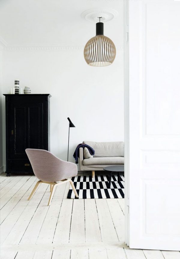 secto design lamp woonkamer