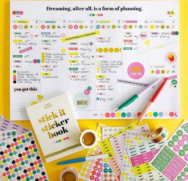 studio stationery stick it stickerbook studio stationery stick it stickerbook