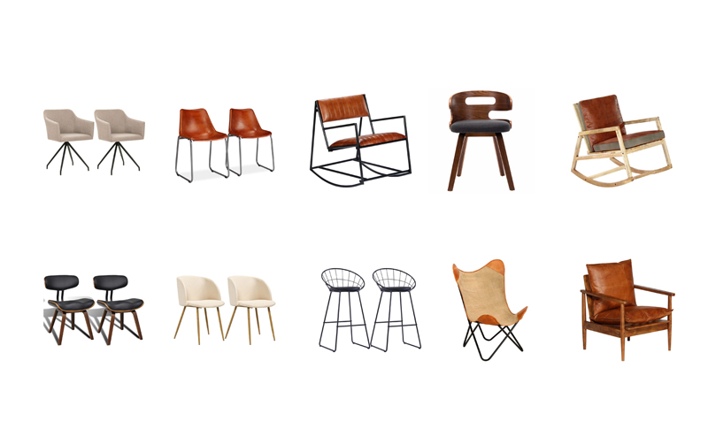 vidaxl stoelen