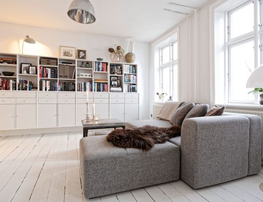vintage industrieel interieur appartement